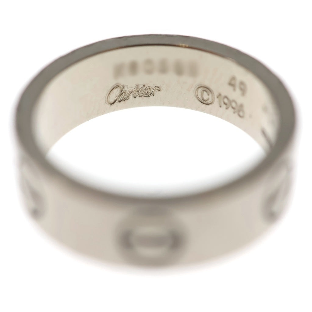 Cartier(カルティエ) ラブ リング ホワイトゴールド 750WG #46 レディース