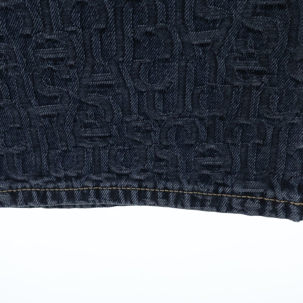Acne Studios(アクネ ストゥディオズ) モノグラムバギーフィットジーンズ インディゴブルー デニム #46