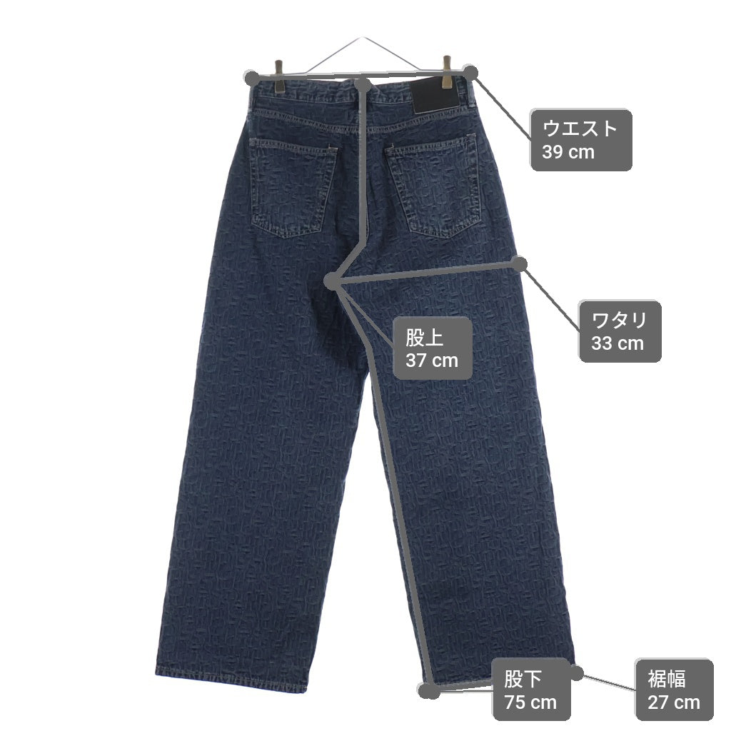 Acne Studios(アクネ ストゥディオズ) モノグラムバギーフィット