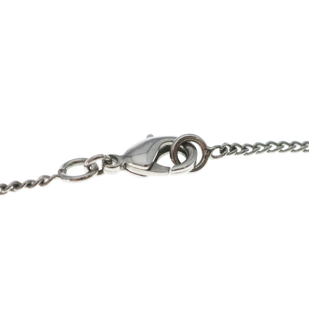 CHANEL(シャネル) ココマーク ラインストーン ネックレス ペンダント チェーン シルバー B11V レディース