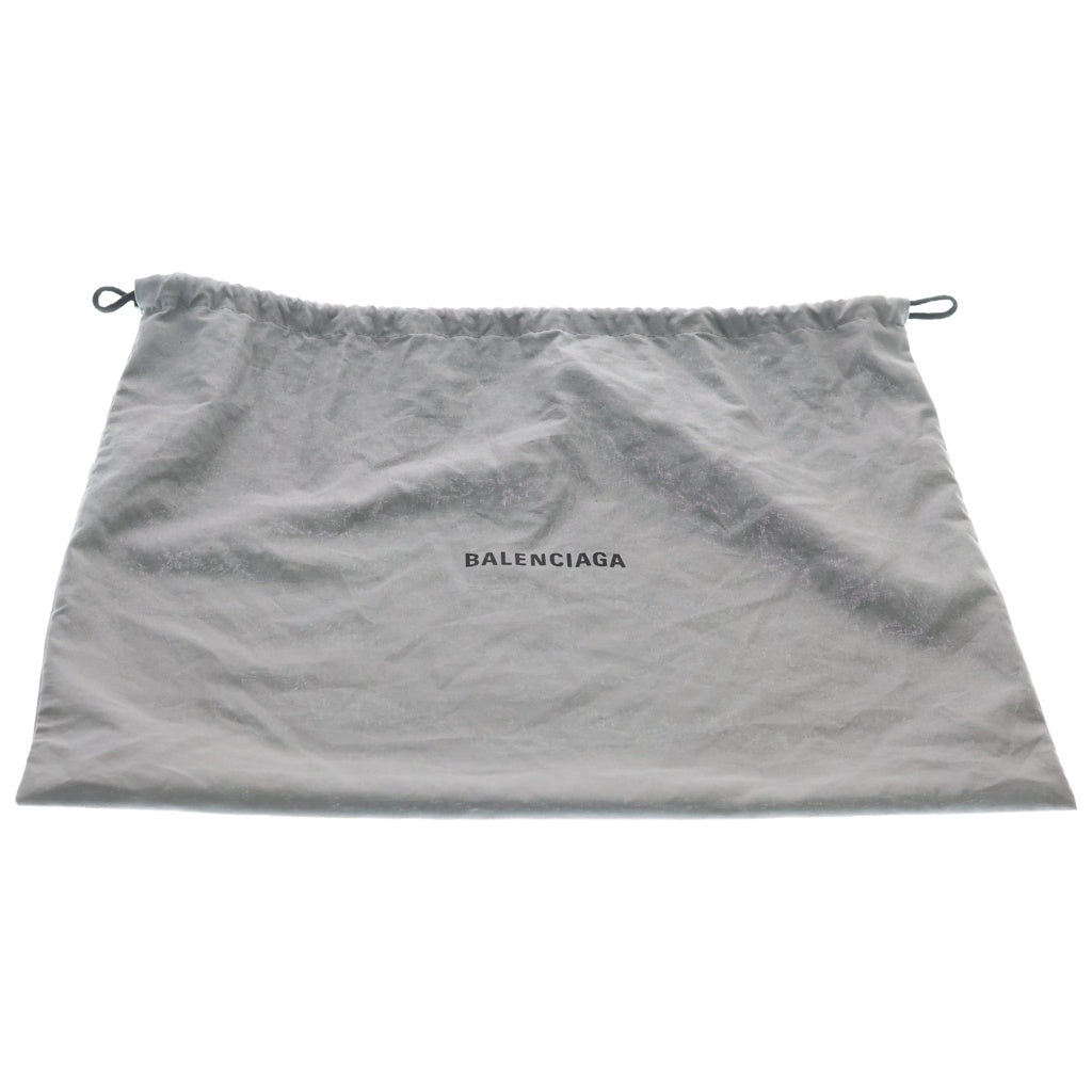 BALENCIAGA(バレンシアガ) モナコ チェーンショルダーバッグ ブラック ナイロン 765966 シルバー金具 レディース