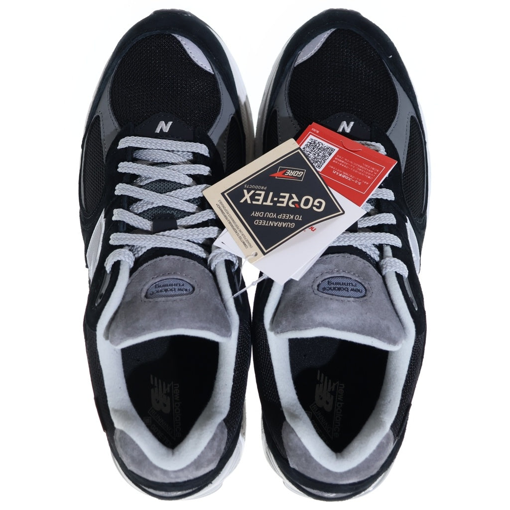 New Balance(ニューバランス) M2002RXD スエードレザー ローカットスニーカー ブラック
