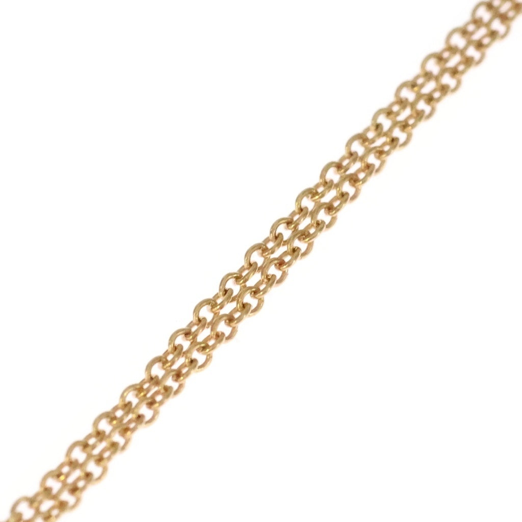 TIFFANY & Co.(ティファニー) ボウ リボン ネックレス ペンダント チェーン イエローゴールド 750YG レディース