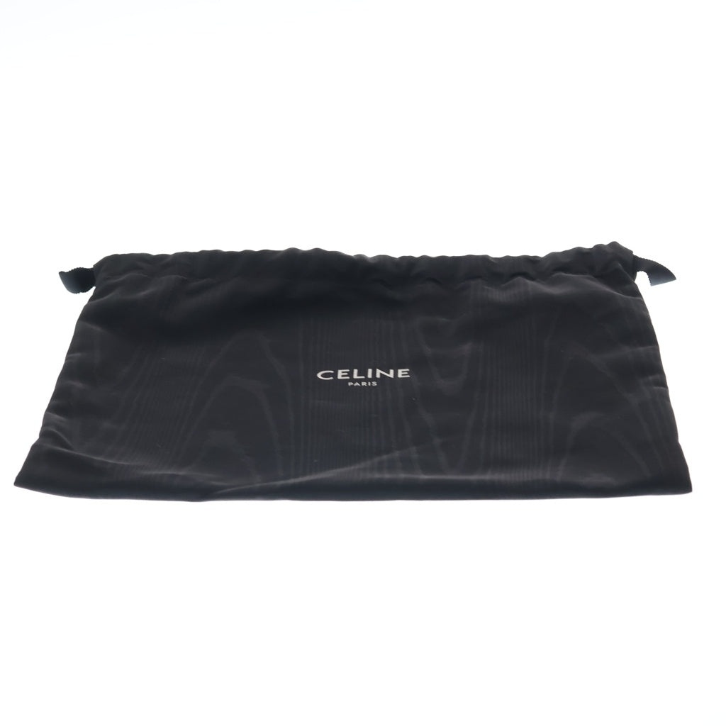 CELINE(セリーヌ) トリオンフ アヴァ ショルダーバッグ ハンドバッグ ブラウン レザー×PVC ゴールド金具 レディース
