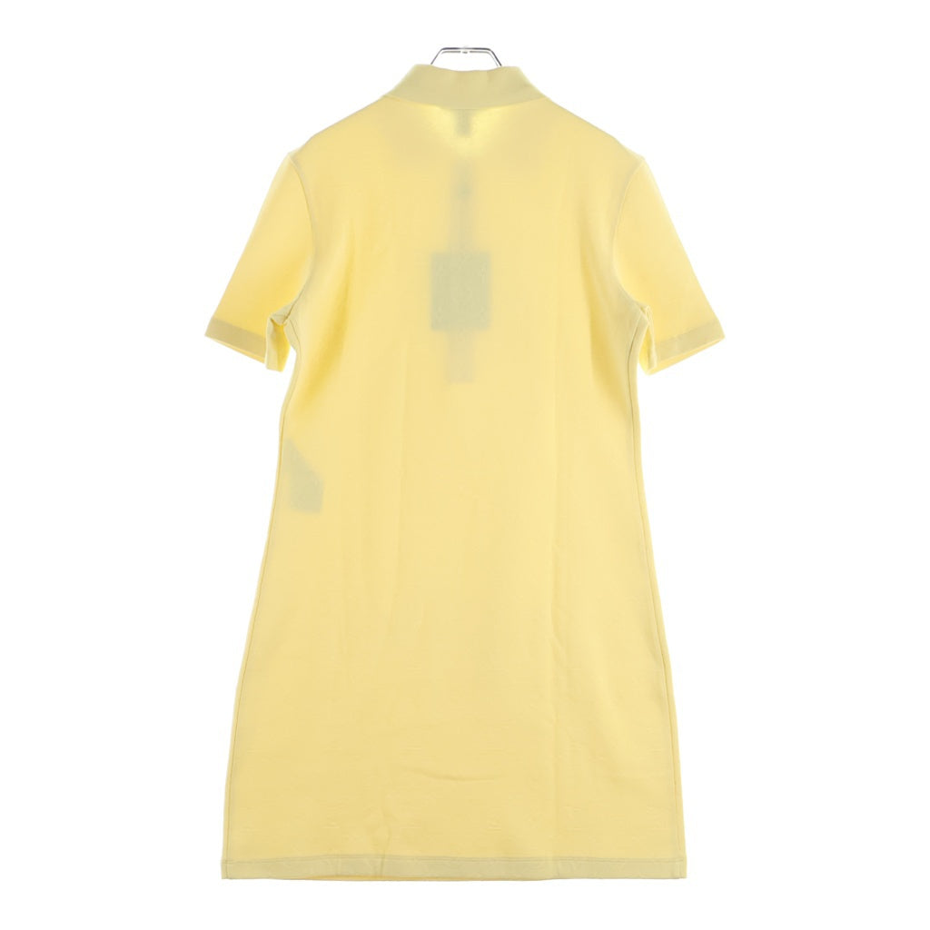 LOUIS VUITTON(ルイヴィトン) モノグラムピケポロドレス ワンピース イエロー コットン RW242WD DYM FRJD15 レディース