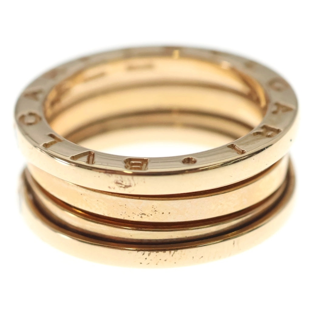 BVLGARI(ブルガリ) ビーゼロワン リング ダイヤ ピンクゴールド 2PD 750PG #53