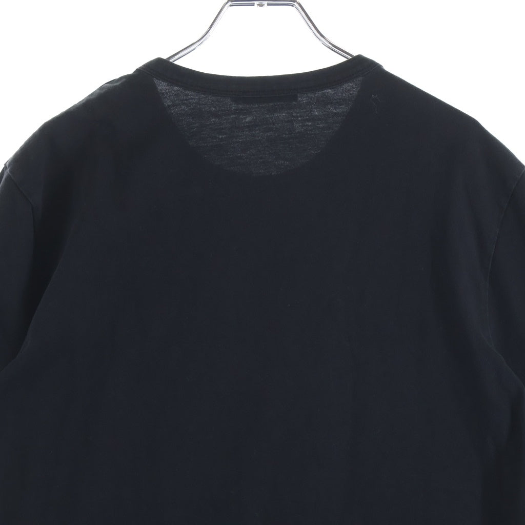 MONCLER(モンクレール) フロントロゴワッペン 半袖Tシャツ ブラック