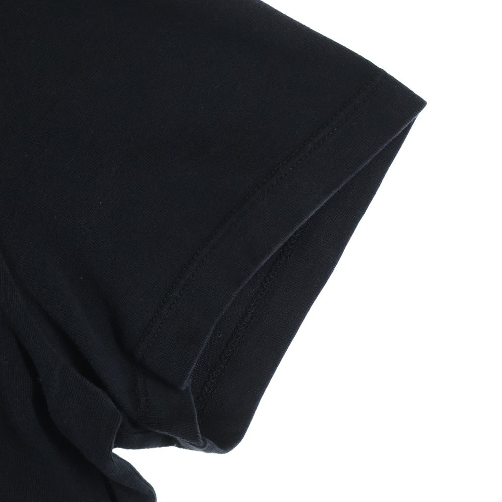 MONCLER(モンクレール) フロントロゴワッペン 半袖Tシャツ ブラック