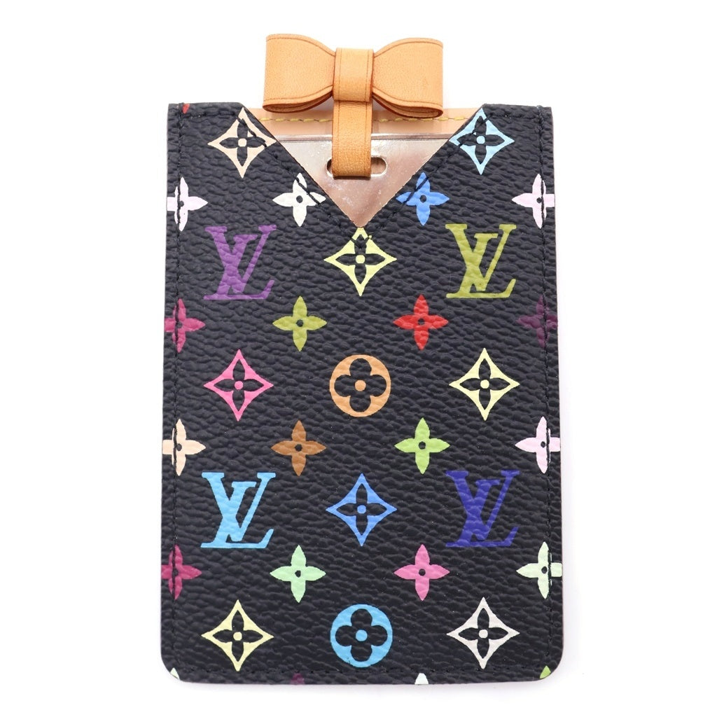LOUIS VUITTON(ルイヴィトン) モノグラム マルチカラー エテュイ ロワール ミラー ブラック PVC M92650 レディース