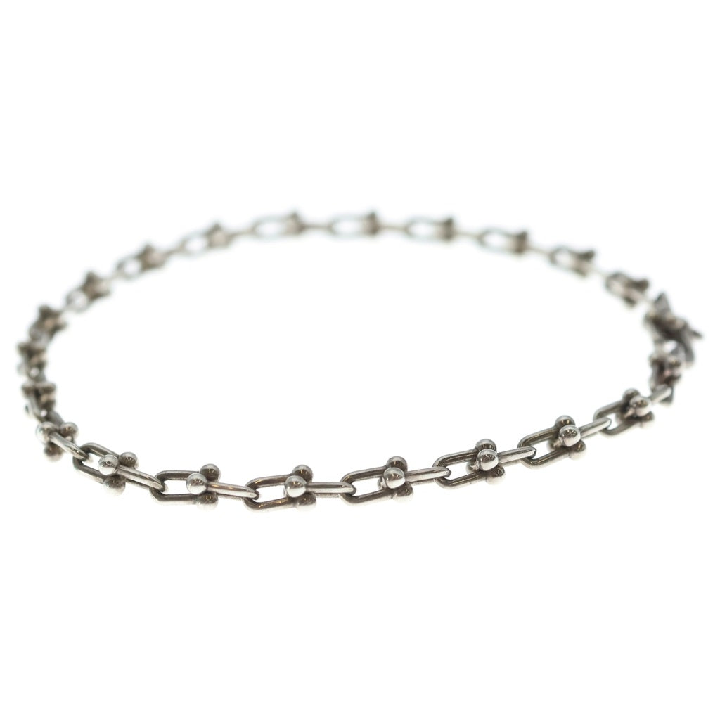 TIFFANY & Co.(ティファニー) ハードウェア マイクロリンク ブレスレット チェーン シルバー SV925 レディース