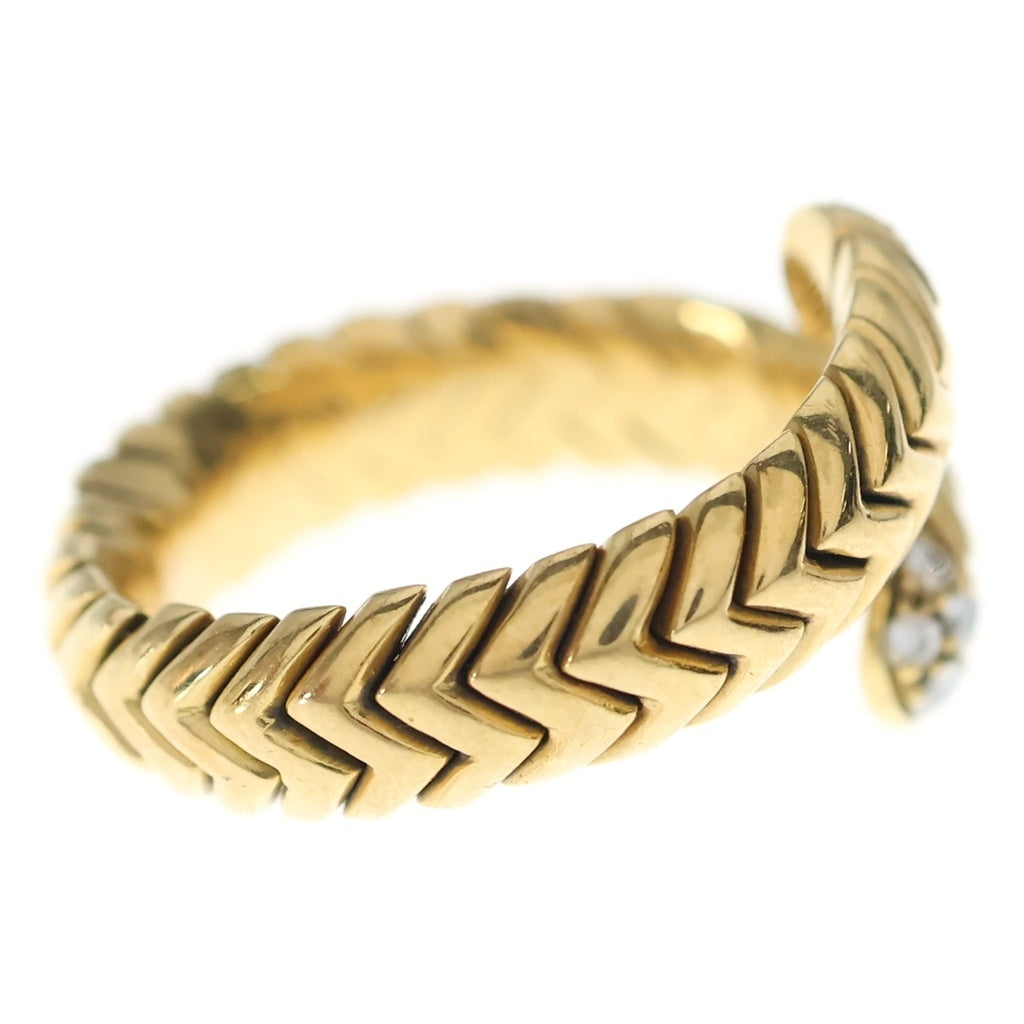 BVLGARI(ブルガリ) スピガ ダイヤ リング イエローゴールド 750YG