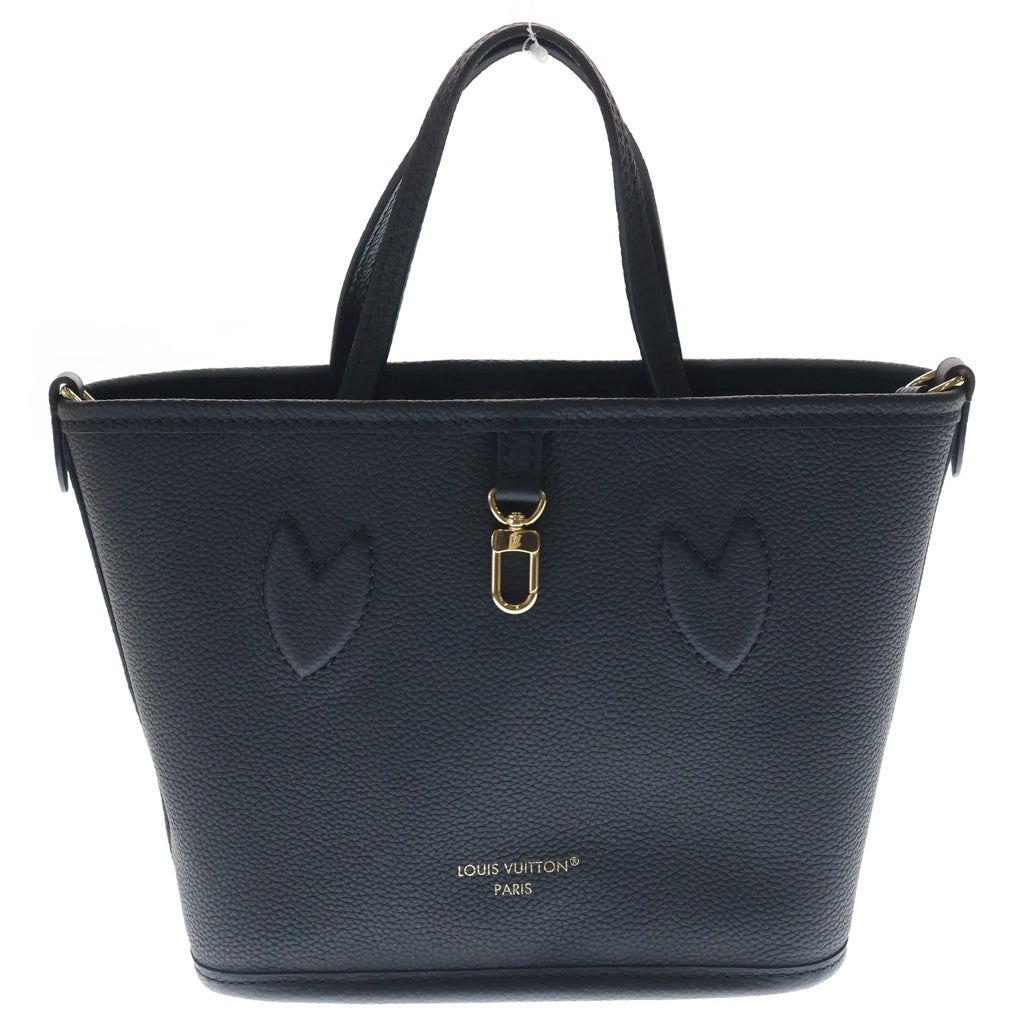LOUIS VUITTON(ルイヴィトン) モノグラム ネヴァーフル インサイドアウトBB ノワール レザー 2WAY ハンド ショルダーバッグ ブラック M12099 レディース