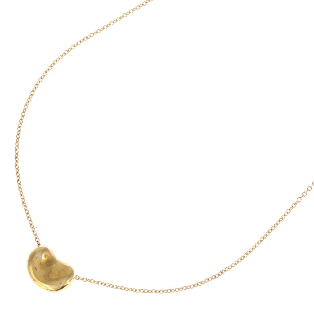 TIFFANY & Co.(ティファニー) ビーンズ ネックレス K18YG イエローゴールド レディース