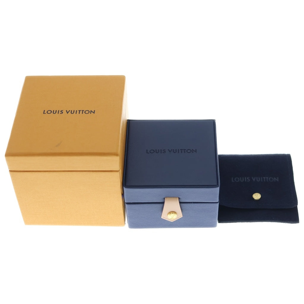 LOUIS VUITTON(ルイヴィトン) LV ダイヤモンド モノグラムスター Au750 K18WG ピアス Au750 ホワイトゴールド Q06418 レディース
