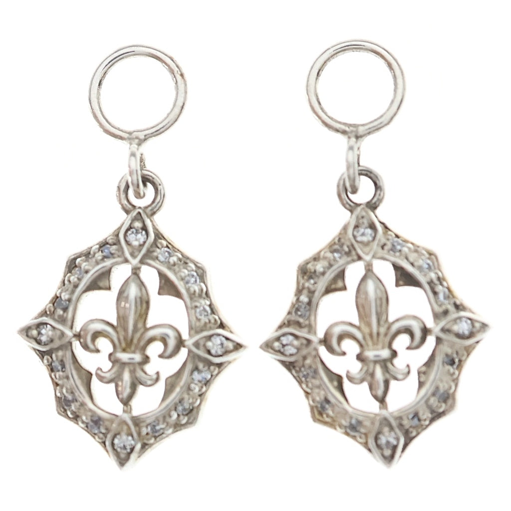 Loree Rodkin(ローリーロドキン) F.D.L. CHARMS ダガーチャーム ピアス 925 シルバー