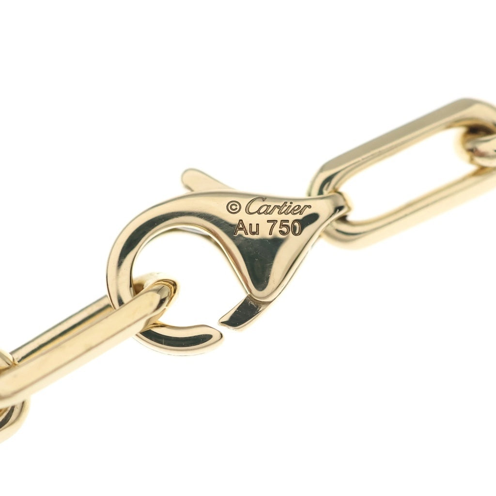Cartier(カルティエ) サントス ドゥ カルティエ スモール チェーン ブレスレット K18YG イエローゴールド レディース