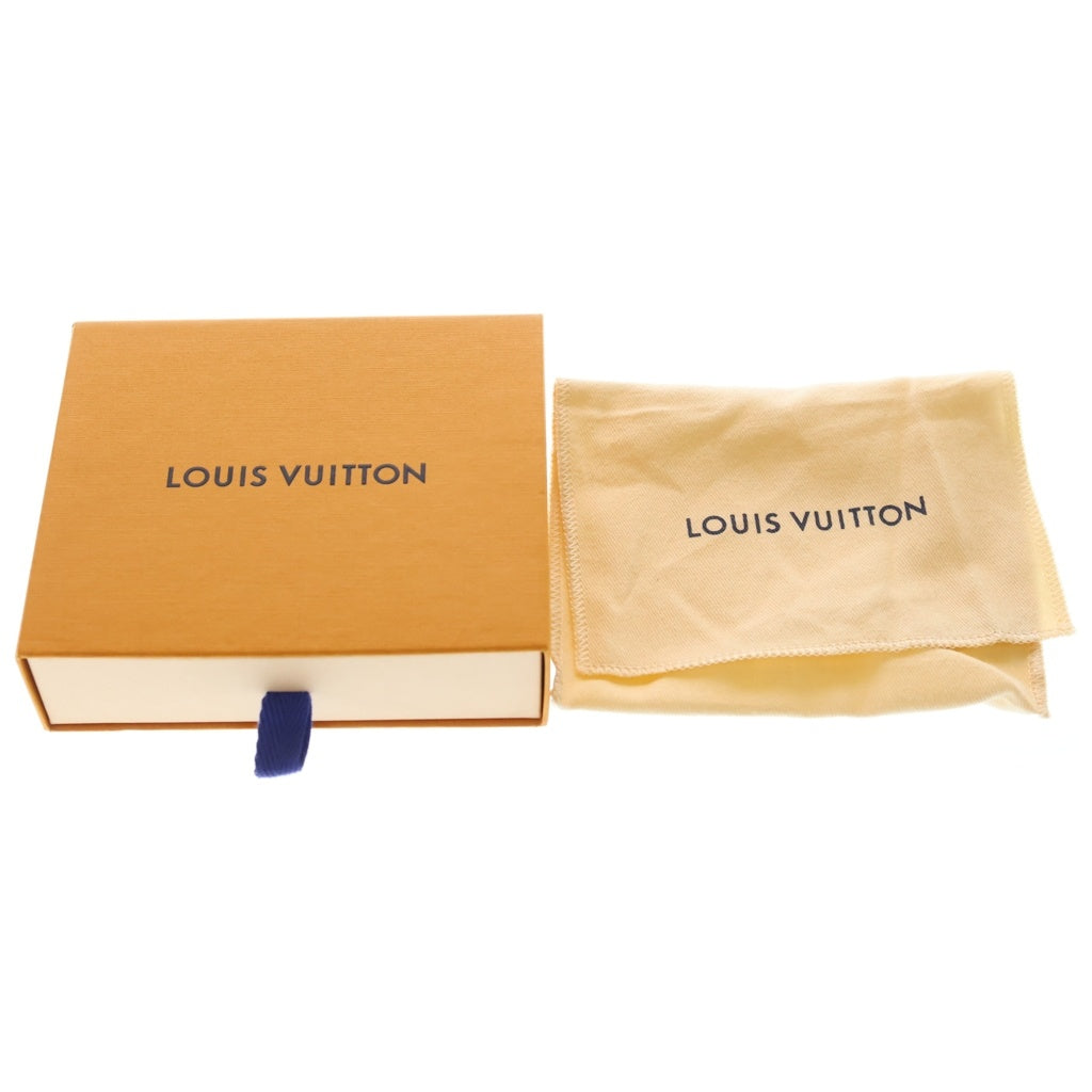 LOUIS VUITTON(ルイヴィトン) モノグラム・マヒナ ポルトフォイユ・クレア コンパクトウォレット 二つ折り財布 ライトブルー ブルーオランプ レザー M29056 シルバー金具 レディース