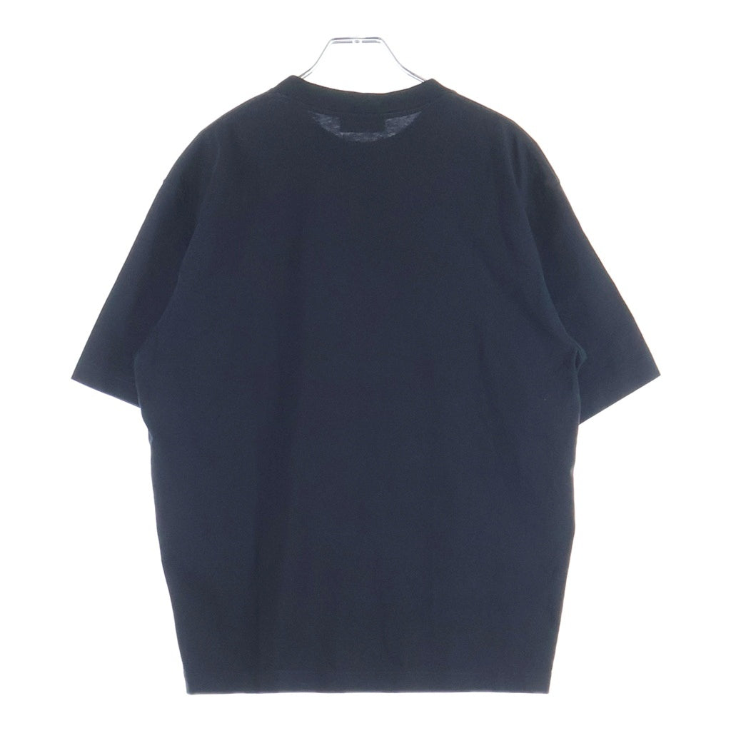 BALENCIAGA(バレンシアガ) 22AW CITIES PARIS MEDIUM FIT T-SHIRT パリロゴプリント半袖Tシャツ ブラック #XS 612966