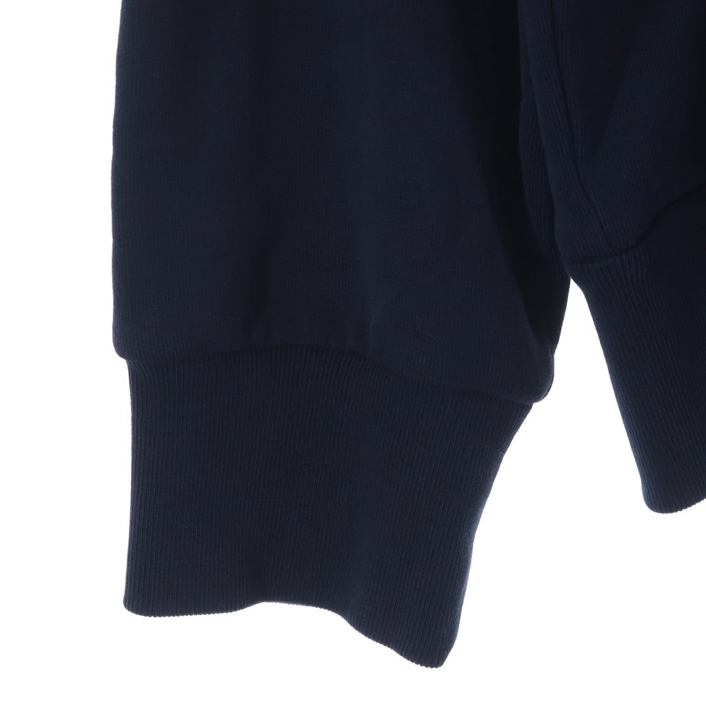 MONCLER(モンクレール) ロゴダブルジップパーカー フーディー ネイビー #XL