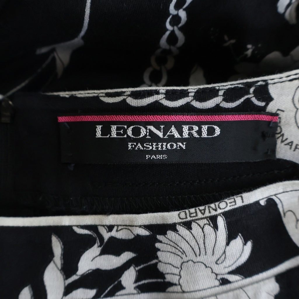 LEONARD(レオナール) ■ワンピース 綿 0390101 Mサイズ レディース