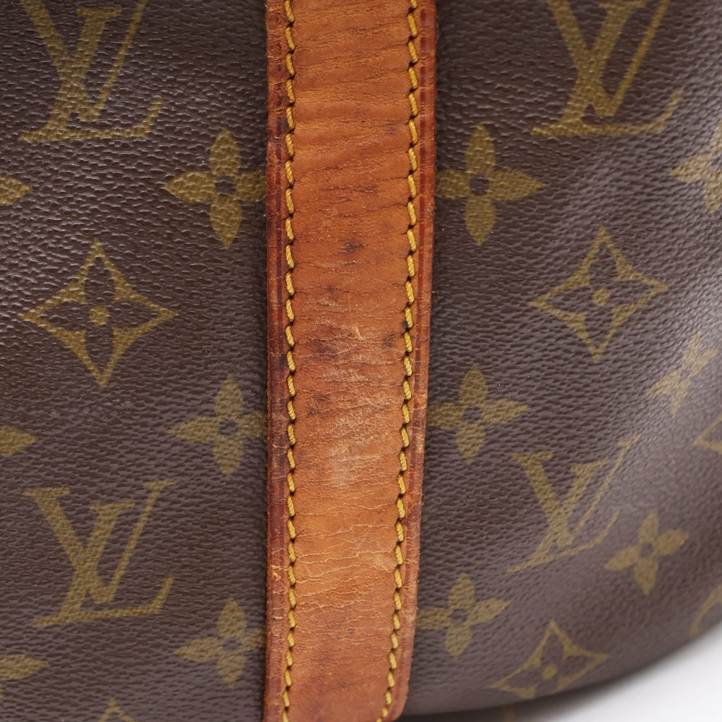 LOUIS VUITTON(ルイヴィトン) モノグラム キーポルバンドリエール45 PVC レザー 2WAY ハンド ショルダー ボストンバッグ ブラウン M41418 レディース