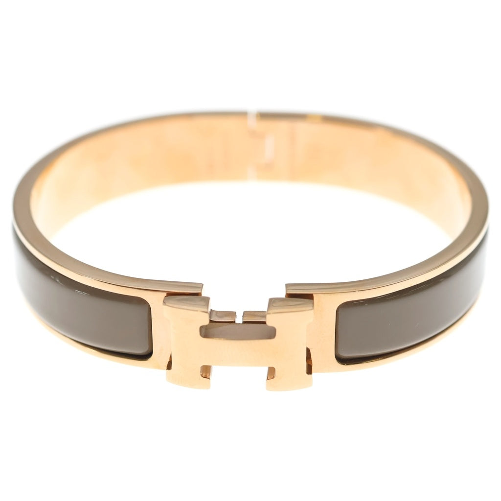HERMES(エルメス) クリックH PM バングル ブレスレッド アクセサリー GP ピンクゴールド レディース