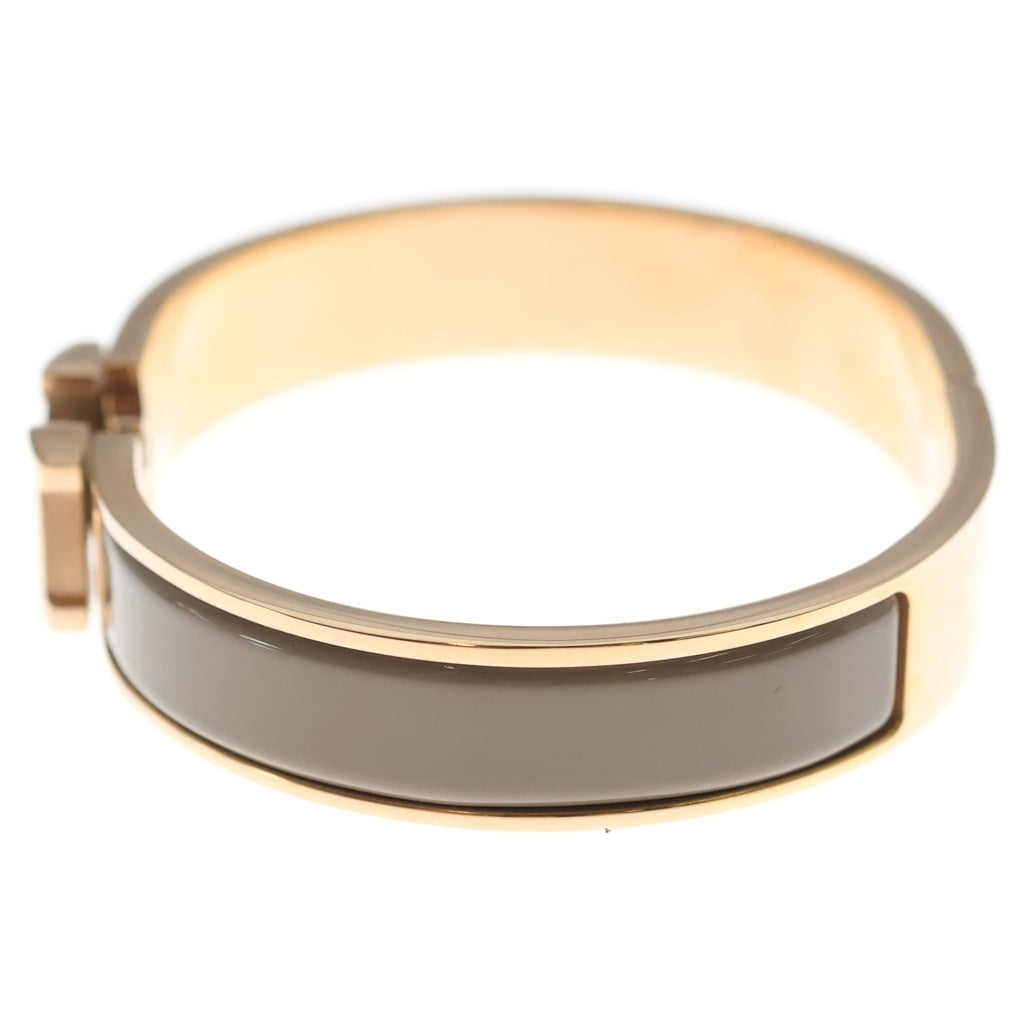 HERMES(エルメス) クリックH PM バングル ブレスレッド アクセサリー GP ピンクゴールド レディース