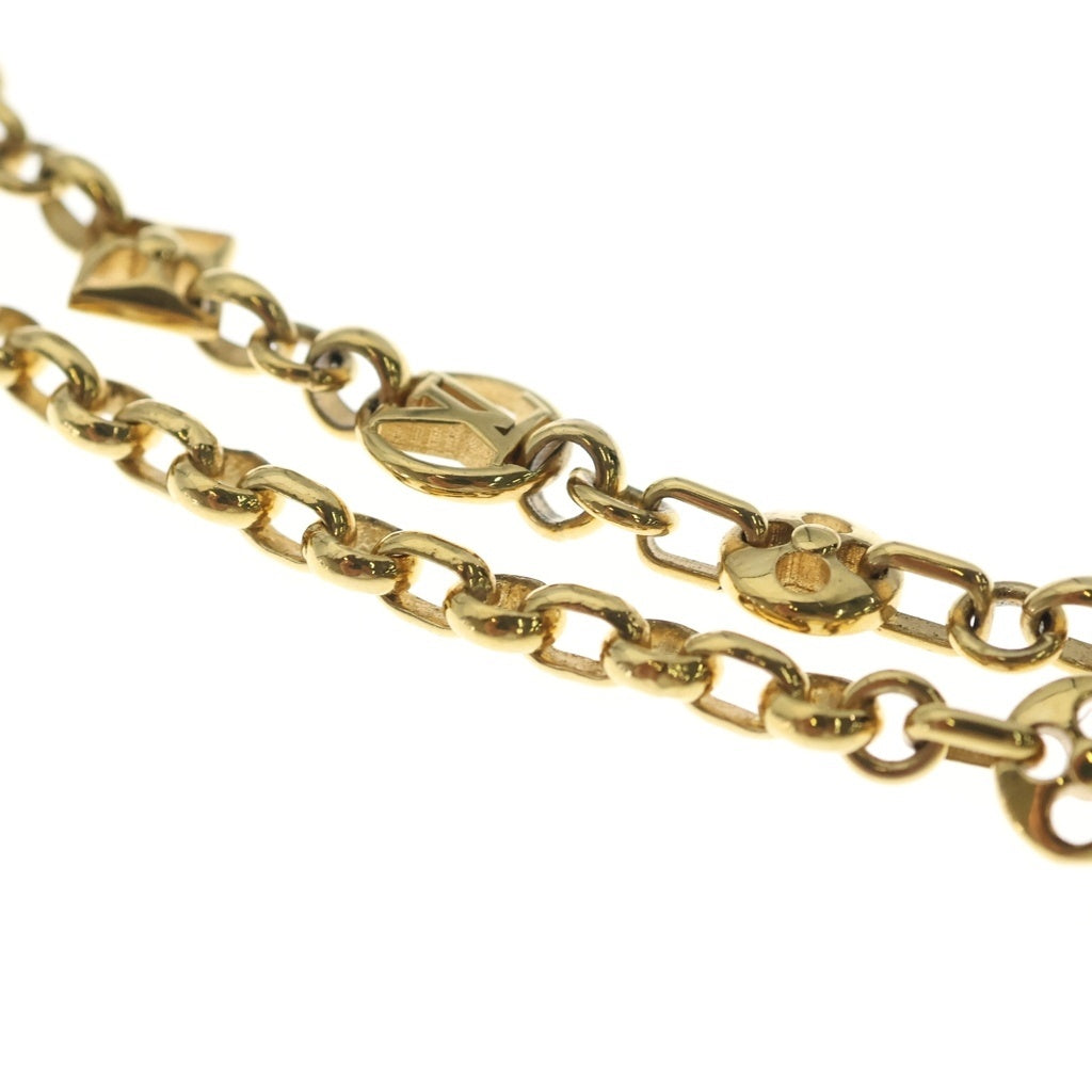 LOUIS VUITTON(ルイヴィトン) コリエ クレイジー インロック ネックレス GP ゴールド M00371 レディース