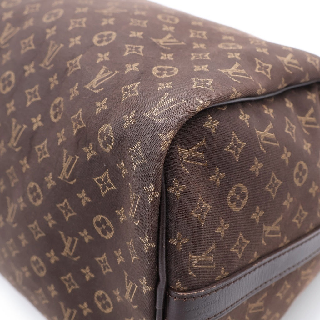 LOUIS VUITTON(ルイヴィトン) モノグラム イディール スピーディバンドリエール30 キャンバス レザー 2WAY ハンドバッグ ショルダーバッグ ミニボストンバッグ フザン ブラウン M56702 レディース