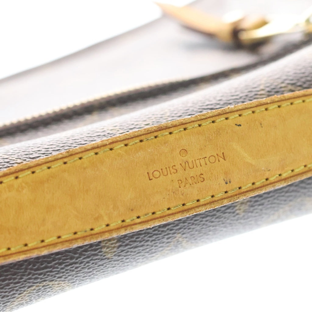 LOUIS VUITTON(ルイヴィトン) モノグラム ポシェット メティス MM PVC レザー 2WAY ハンドバッグ ショルダーバッグ ブラウン M44875 レディース