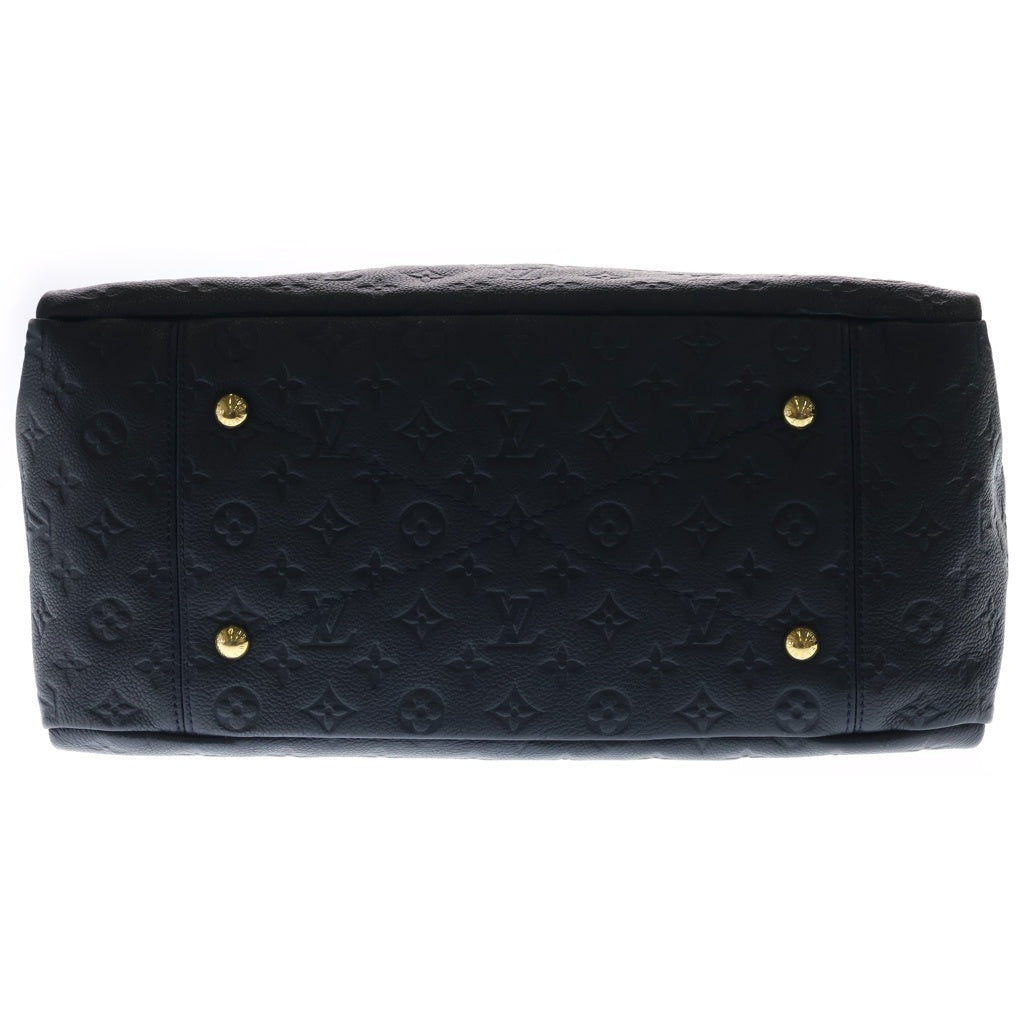 LOUIS VUITTON(ルイヴィトン) モノグラムアンプラント アーツィMM アンフィニ ハンドバッグ トートバッグ ブラック レザー M93448 ゴールド金具 レディース