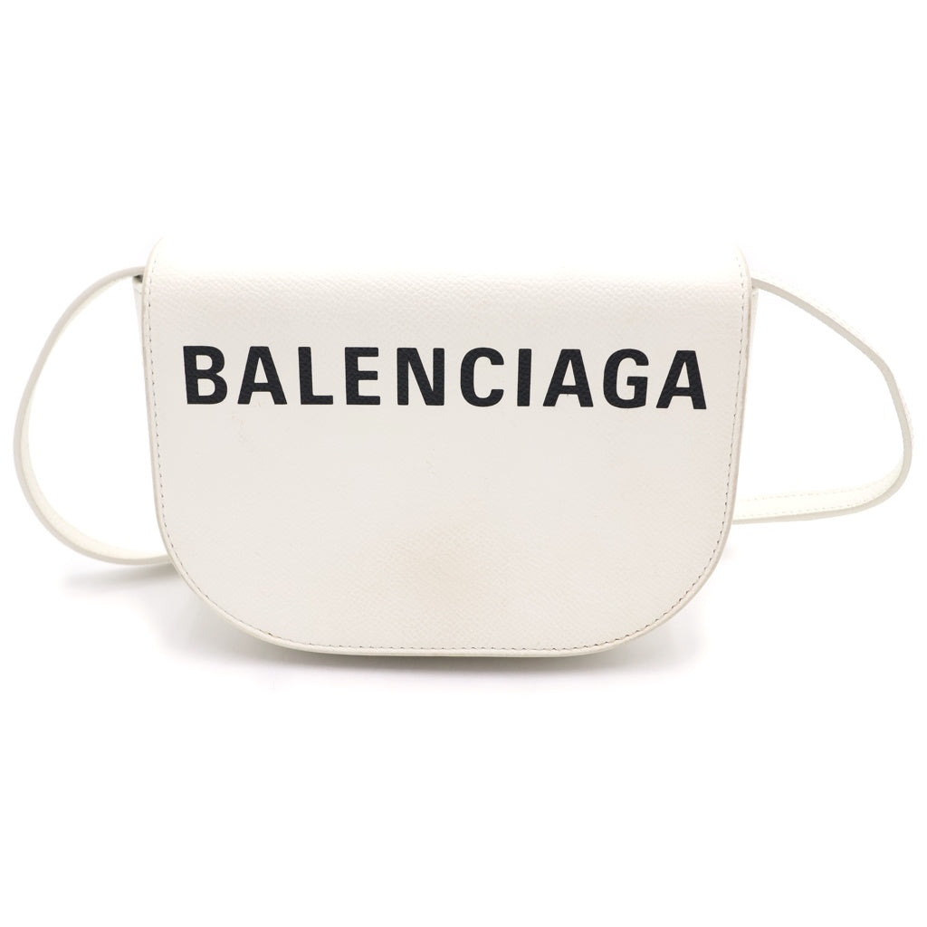 BALENCIAGA(バレンシアガ) ヴィル ショルダーバッグ ミニバッグ ホワイト レザー 542207 レディース