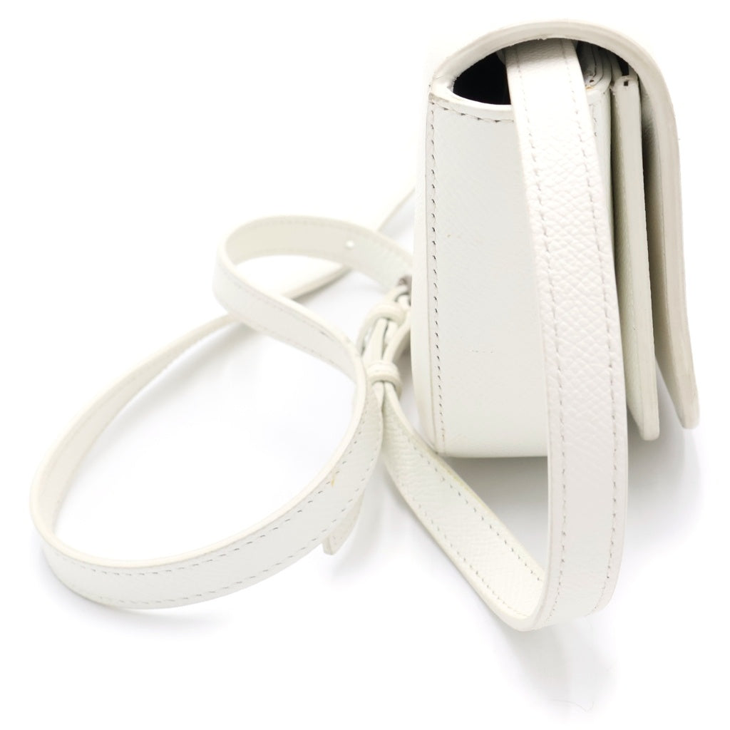 BALENCIAGA(バレンシアガ) ヴィル ショルダーバッグ ミニバッグ ホワイト レザー 542207 レディース