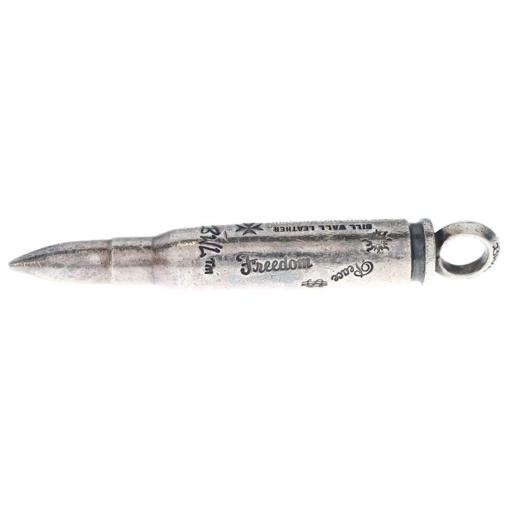 Bill Wall Leather/BWL(ビルウォールレザー) Bullet バレット ロング ペンダントトップ シルバー
