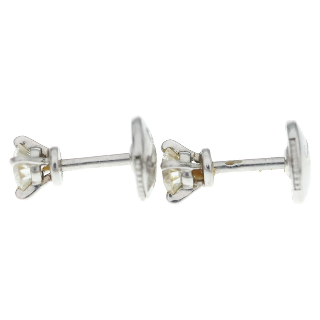 Cartier(カルティエ) ソリテール ダイヤ ピアス ホワイトゴールド Pt950