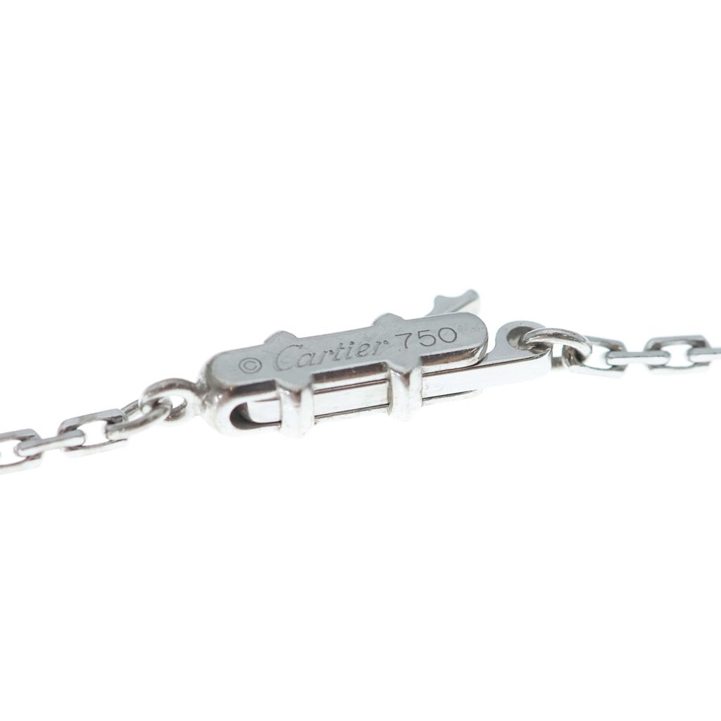 Cartier(カルティエ) クロス アンモア パヴェダイヤ ネックレス ペンダント チェーン ホワイトゴールド K18WG レディース