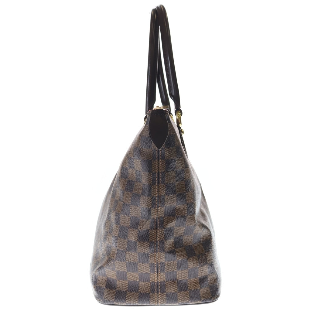 LOUIS VUITTON(ルイヴィトン) ダミエ サレヤMM PVC レザー トートバッグ ハンドバッグ ブラウン N51182 レディース