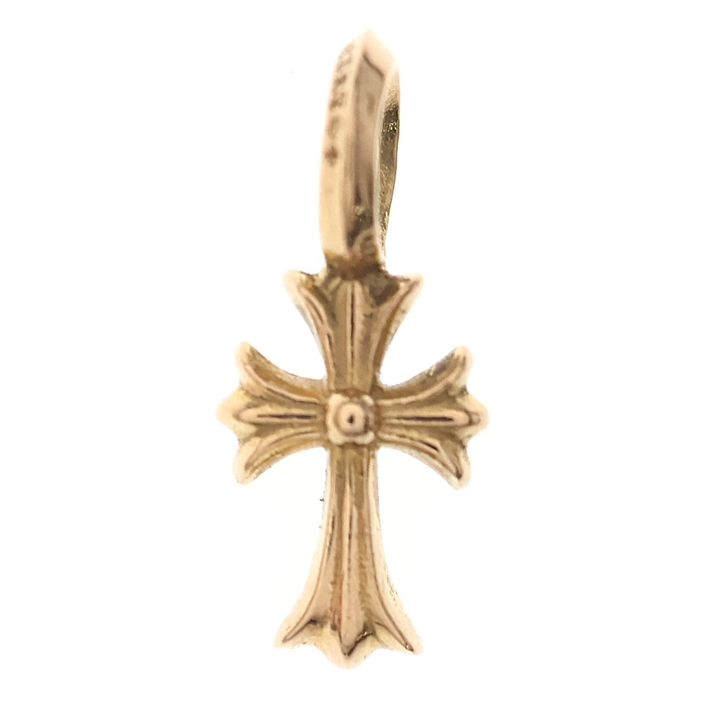 CHROME HEARTS(クロムハーツ) 22K STACK CH CROSS V2 CHクロススタックチャーム ペンダントトップ ゴールド BCA050