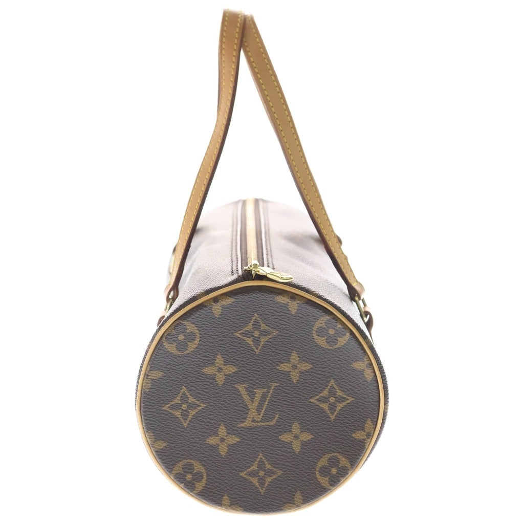 LOUIS VUITTON(ルイヴィトン) モノグラム パピヨン28 PVC レザー ハンドバッグ ブラウン M51386 レディース
