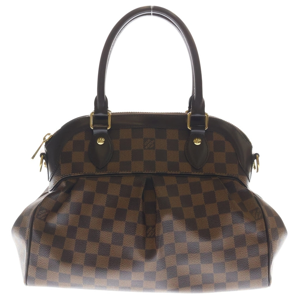 LOUIS VUITTON(ルイヴィトン) ダミエ トレヴィPM ハンド ショルダーバッグ PVC レザー ブラウン N51997 レディース