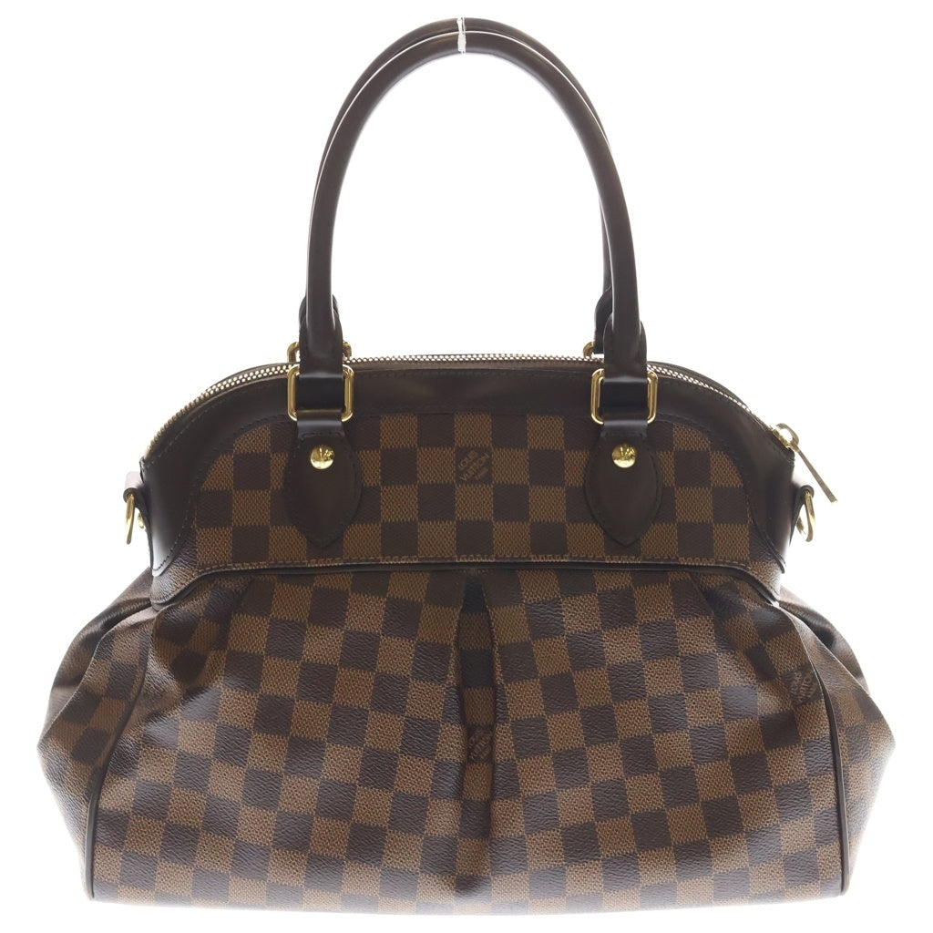 LOUIS VUITTON(ルイヴィトン) ダミエ トレヴィPM ハンド ショルダーバッグ PVC レザー ブラウン N51997 レディース