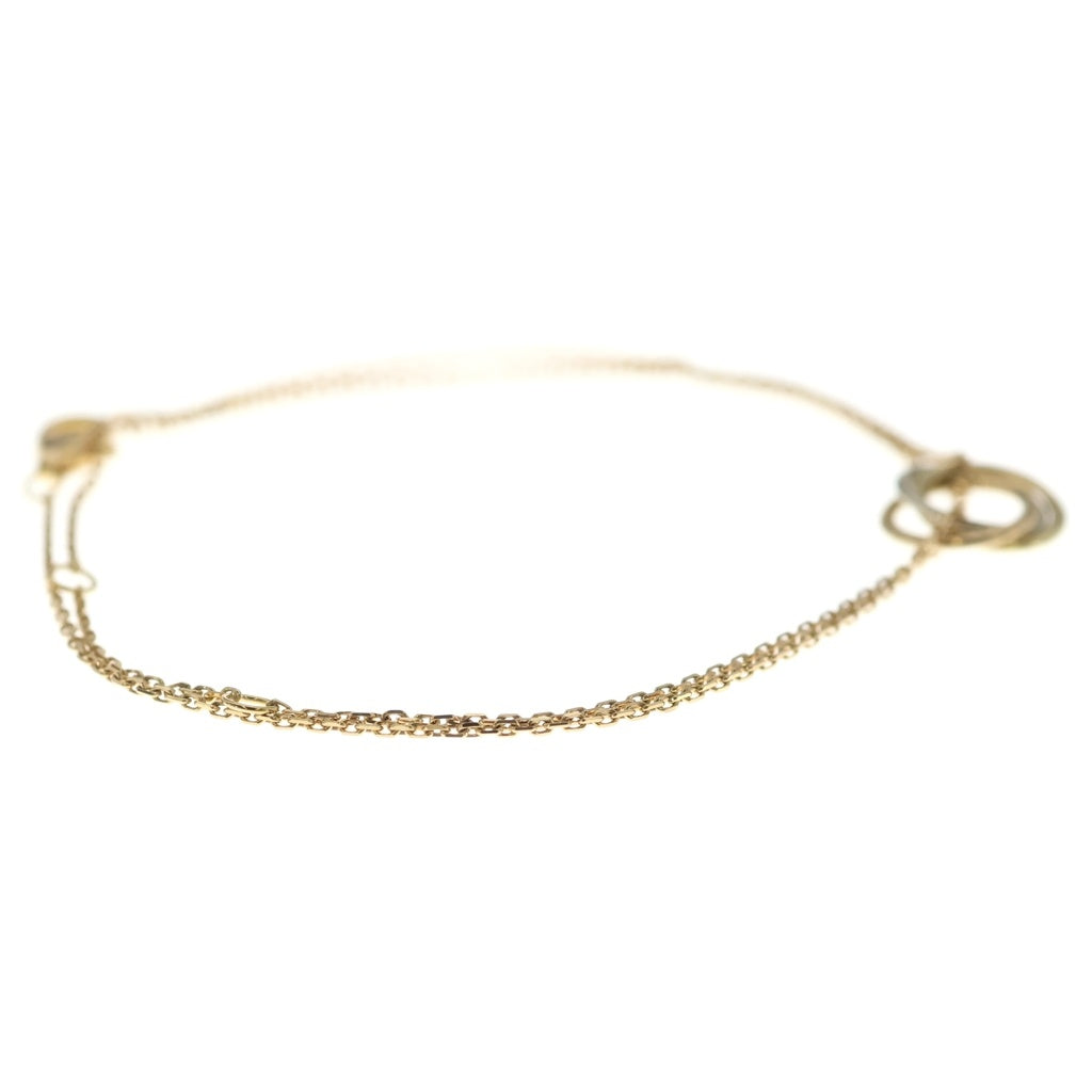 Cartier(カルティエ) ベビートリニティ ブレスレット イエローゴールド×ホワイトゴールド×ピンクゴールド Au750 レディース
