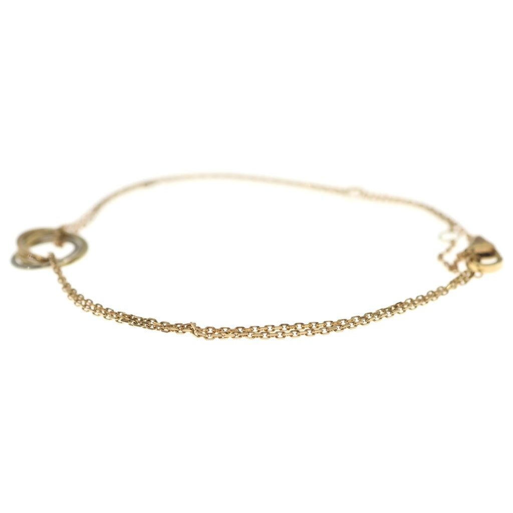 Cartier(カルティエ) ベビートリニティ ブレスレット イエローゴールド×ホワイトゴールド×ピンクゴールド Au750 レディース