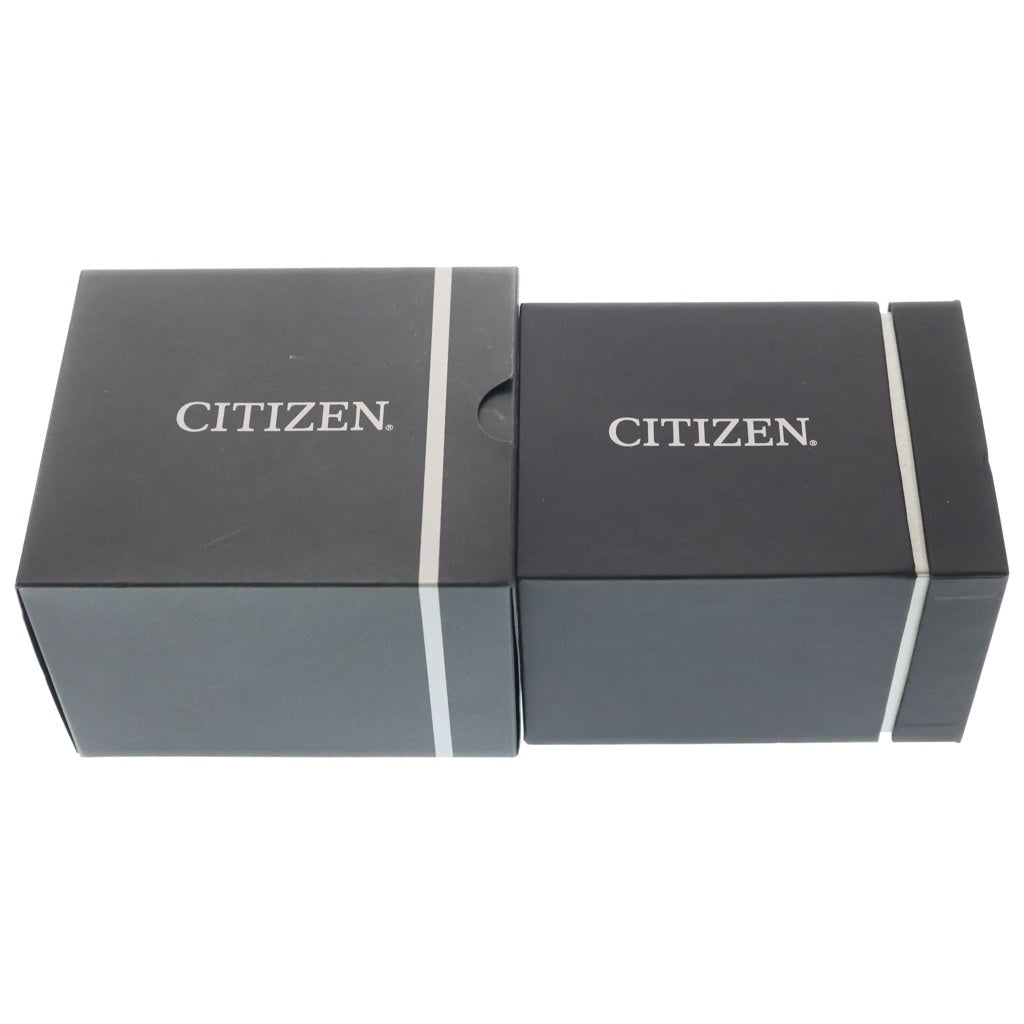 CITIZEN(シチズン) アテッサ エコドライブ ダイレクトフライト アクトライン 白文字盤 Ti/ソーラー チタン ソーラー電波 腕時計 CC3085-51A