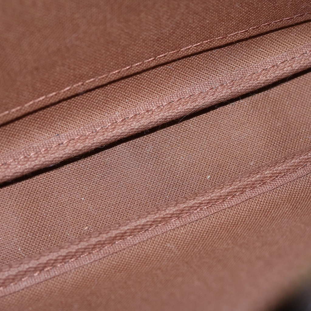 LOUIS VUITTON(ルイヴィトン) モノグラム ミュルティ ポシェットアクセソワール PVC レザー ショルダーバッグ ブラウン M44813