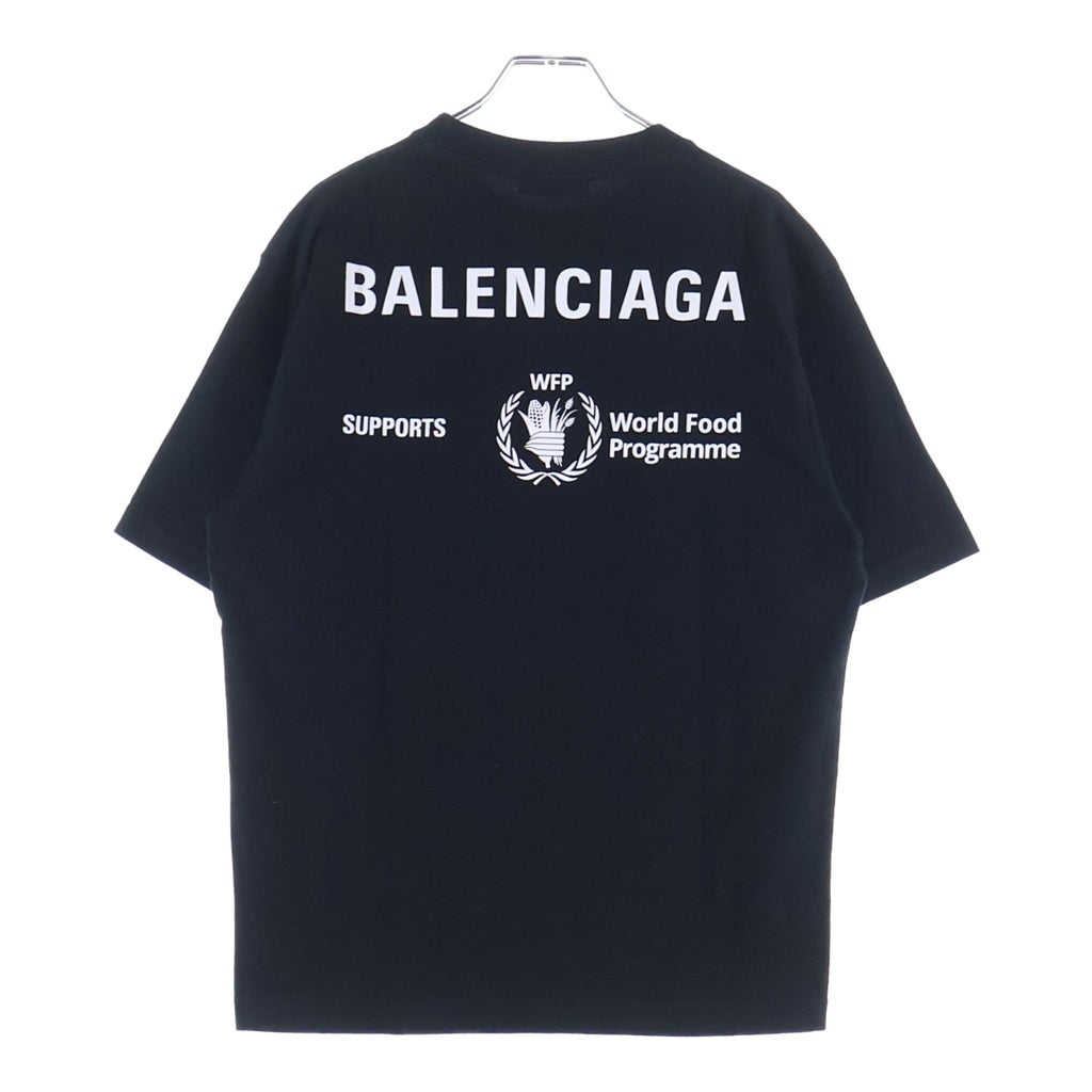 BALENCIAGA(バレンシアガ) 20SS WFP Printed T-Shirt 半袖プリントTシャツ カットソー ブラック 612966 THV84