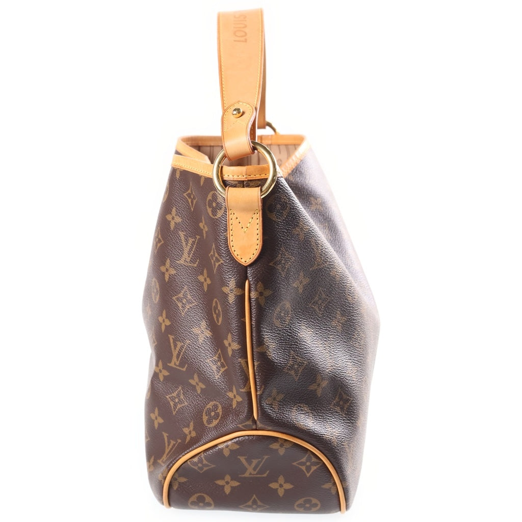 LOUIS VUITTON(ルイヴィトン) モノグラム ディライトフルPM PVC レザー トートバッグ セミショルダーバッグ ワンショルダーバッグ ブラウン M40352 レディース