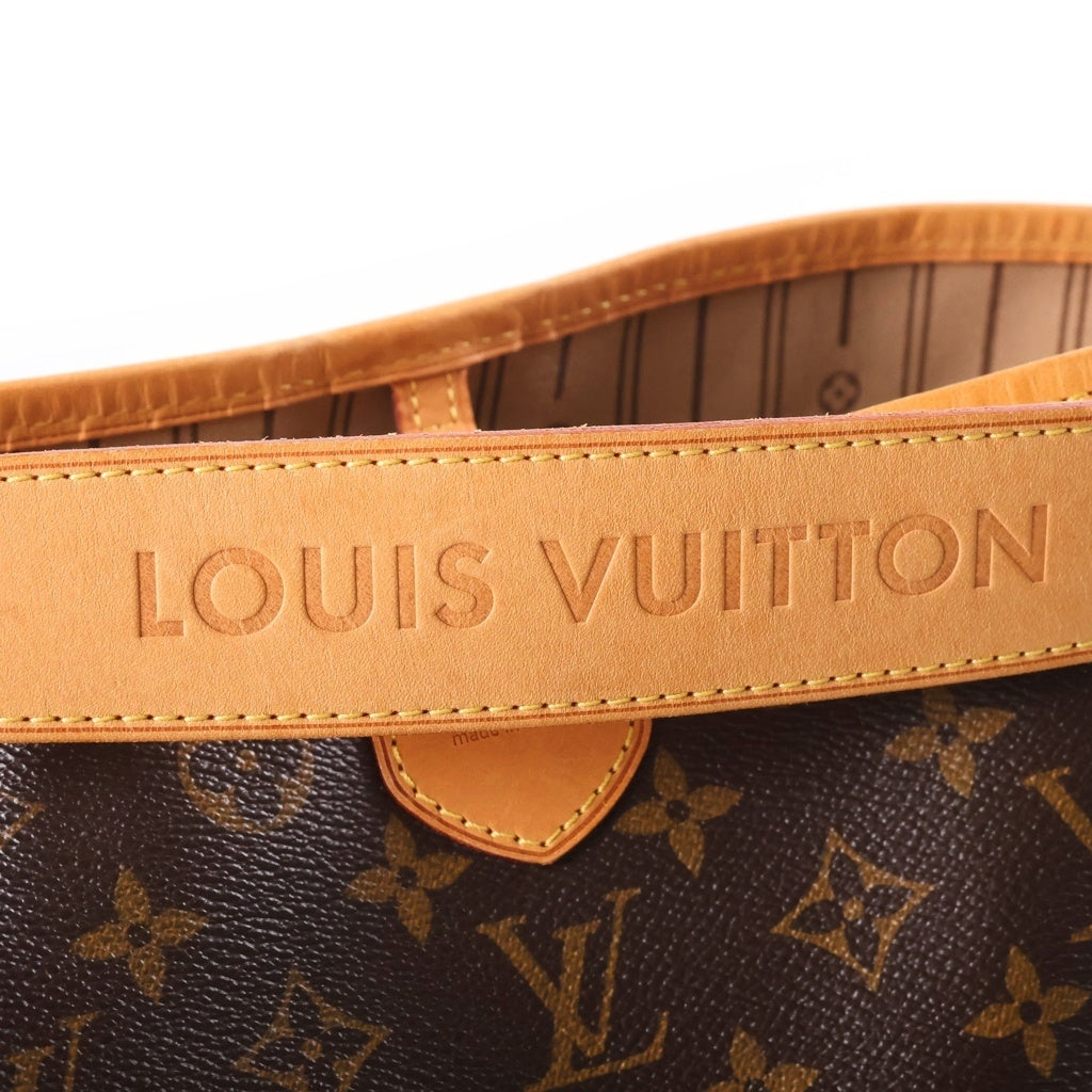 LOUIS VUITTON(ルイヴィトン) モノグラム ディライトフルPM PVC レザー トートバッグ セミショルダーバッグ ワンショルダーバッグ ブラウン M40352 レディース
