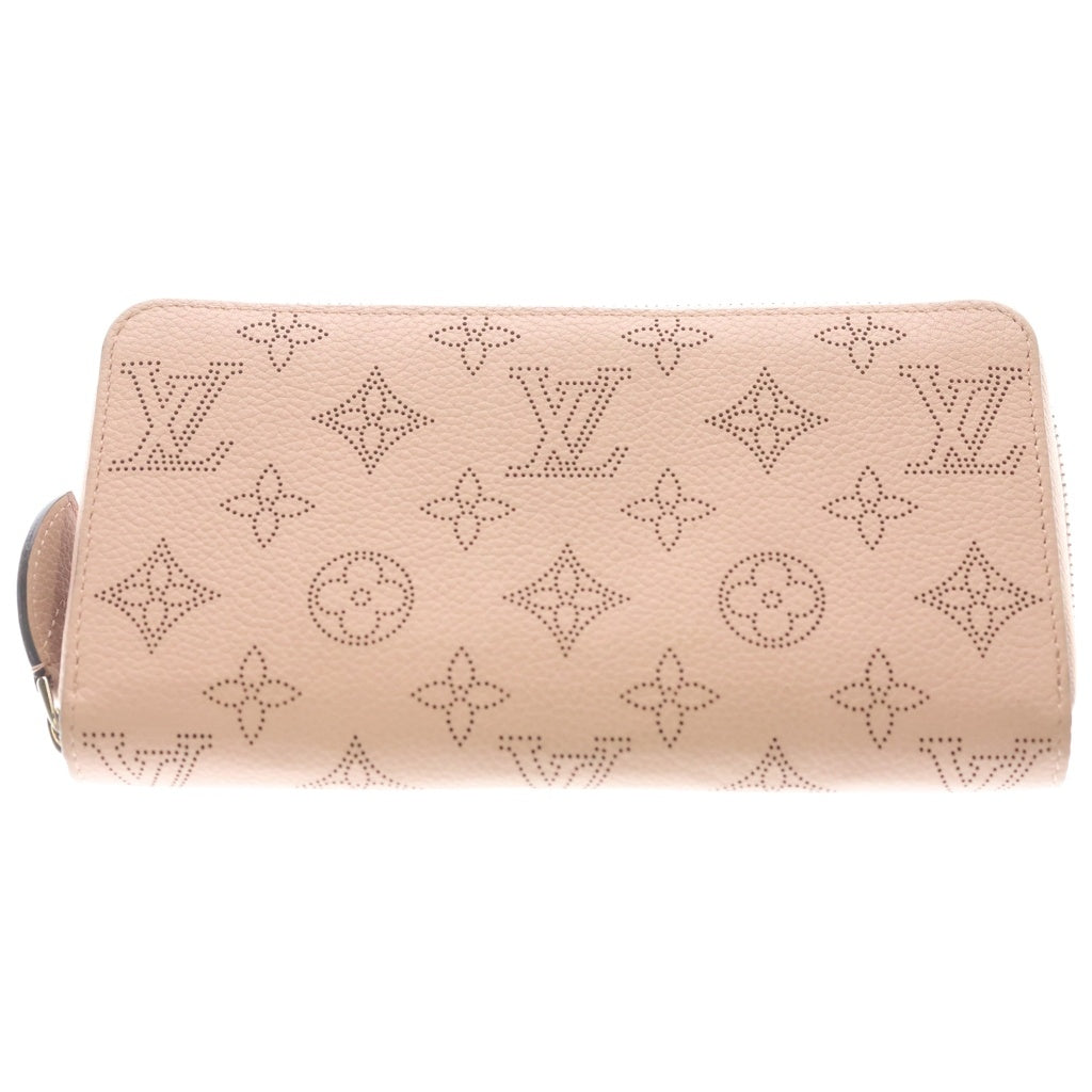 LOUIS VUITTON(ルイヴィトン) モノグラムマヒナ ポルトフォイユ ジッピーウォレット マグノリア ロングウォレット 長財布 ピンク レザー M61868 シルバー金具 レディース