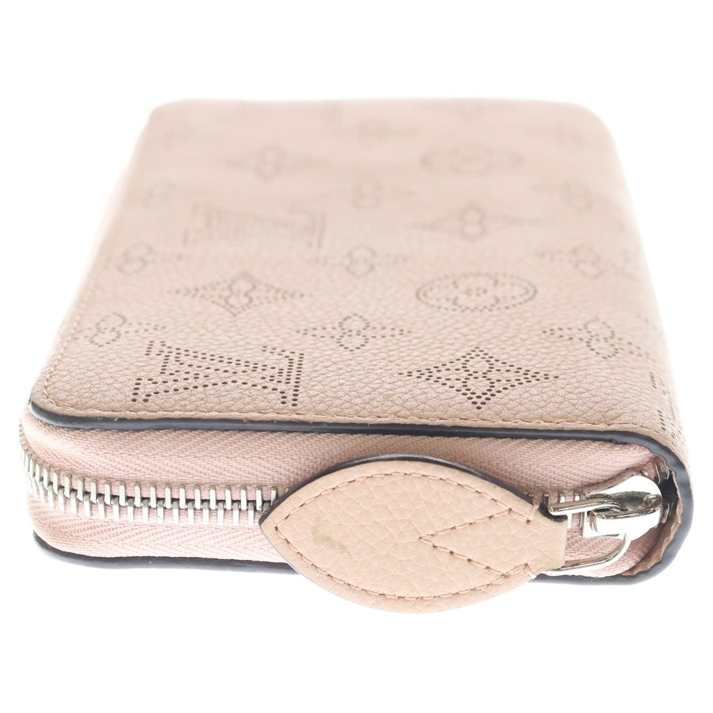 LOUIS VUITTON(ルイヴィトン) モノグラムマヒナ ポルトフォイユ ジッピーウォレット マグノリア ロングウォレット 長財布 ピンク レザー M61868 シルバー金具 レディース